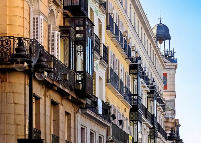 Madrid balconies